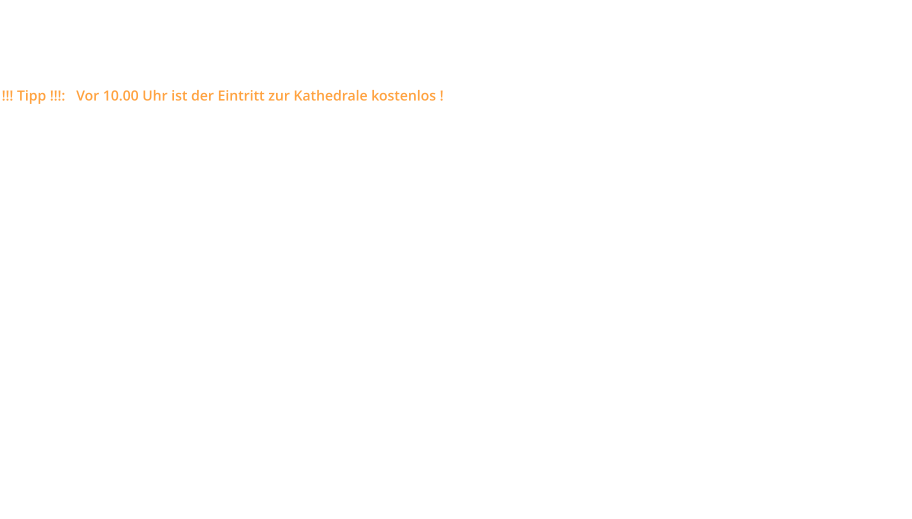 An der Kathedrale La Seu, dem Wahrzeichen Palmas und auch Mallorcas herrschte bereits großer Besucherandrang. Zum Glück konnten wir den Eintritt online buchen, denn an der Ticketkasse gab es eine große Schlange mit entsprechender Wartezeit.   !!! Tipp !!!:   Vor 10.00 Uhr ist der Eintritt zur Kathedrale kostenlos ! Die Kathedrale der Heiligen Maria in der spanischen Hafenstadt Palma, der Hauptstadt der Baleareninsel Mallorca, ist die Bischofskirche des Bistums Mallorca. Sie wird im Volksmund oft einfach La Seu genannt; dieser katalanische Ausdruck bedeutet „der Bischofssitz“. Nach der Rückeroberung Mallorcas von den Mauren begann König Jakob I. von Aragón mit dem Bau auf dem Platz einer islamischen Moschee, die Grundsteinlegung erfolgte 1230. Unter Jakob II., dem Sohn des Eroberers, wurde ab 1306 von der Hauptapsis her der eigentliche Bau der Kathedrale begonnen. Sie sollte auch als Mausoleum für das mallorquinische Königshaus dienen; Jaume II. und III. sind hier begraben. Der Bau des Kirchenschiffs wurde 1587 abgeschlossen, das Hauptportal wurde 1601 geweiht. Die Arbeiten an der Hauptfassade begannen 1852 und wurden erst Anfang des 20. Jahrhunderts beendet. Die Kathedrale ist 109,50 Meter lang und 33 Meter breit, das Hauptschiff misst 75,50 Meter in der Länge und 19,50 Meter in der Breite. Die beiden Seitenschiffe sind je 86 Meter lang und 10 Meter breit. Die 14 Pfeiler, auf denen das Gewölbe ruht, sind 30 Meter hoch, das Hauptschiff erreicht 44 Meter Höhe und die beiden Seitenschiffe je 30 Meter. Das Presbyterium mit dem Chor, auch Königskapelle genannt, hat eine Größe von 34 mal 16 Metern. Trotz fehlender „richtiger“ Türme gehört die Kathedrale zu den wichtigsten Bauwerken gotischer Stilrichtung. Das 1370 gebaute und 1599 verglaste Rundfenster hat einen Durchmesser von (wahrscheinlich) 12,55 Metern und wird aufgrund der Fensterfläche von 97,5 m² häufig als „größte gotische Rosette der Welt“ bezeichnet. Neben ihrer Größe fällt sie auch durch ihre Lage (Apsis) und die Form der Streben (Davidstern) aus dem Rahmen.